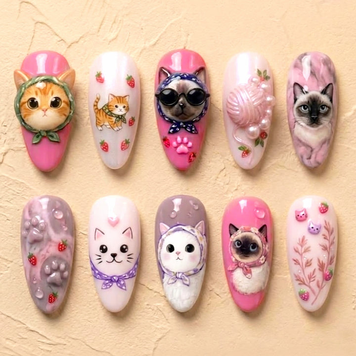 Artificial Nail Art Kalsten