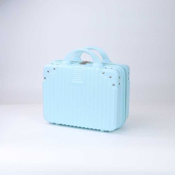 Hard-shell carry-on suitcase with secure lock and innovative design Kalsten