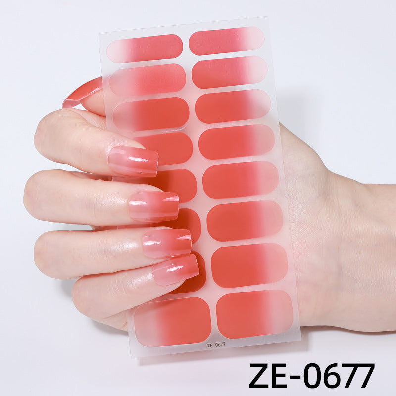 Ombre Gradient Nail Wraps