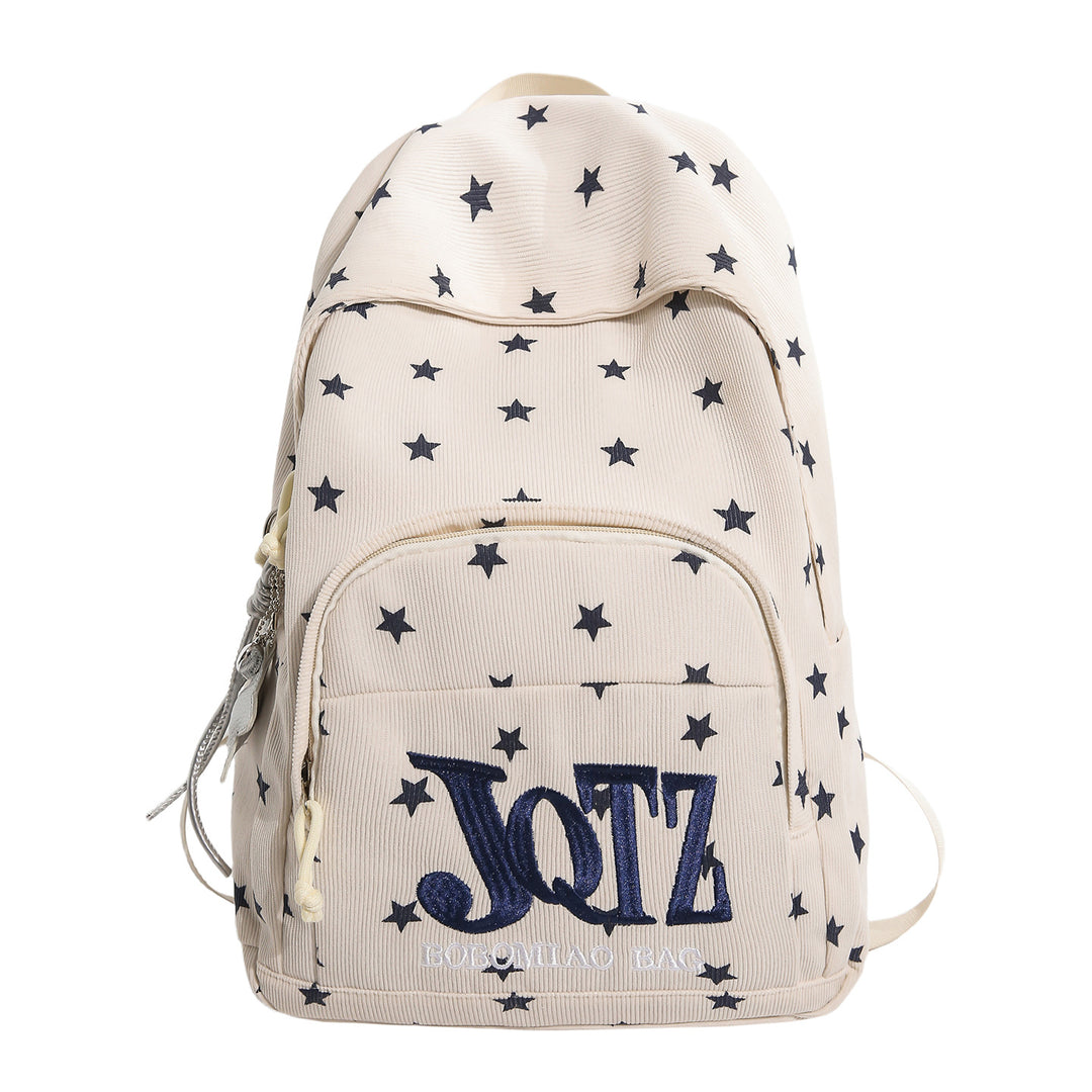 Stylish Star-Printed Backpack Kalsten