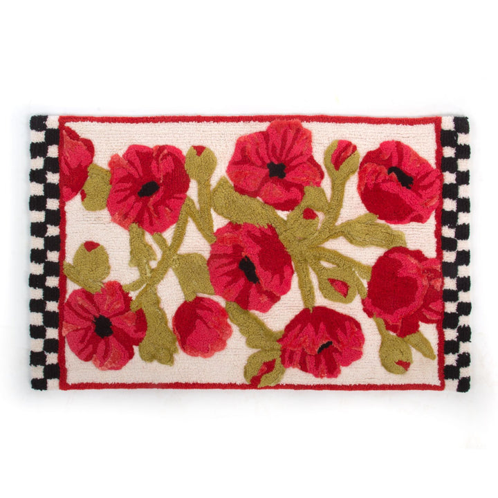 Artistic Lip-Shaped Bath Mat for Bathroom