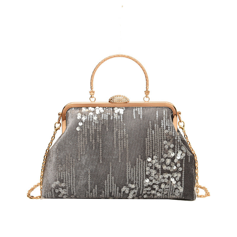 Sequined Evening Handbag