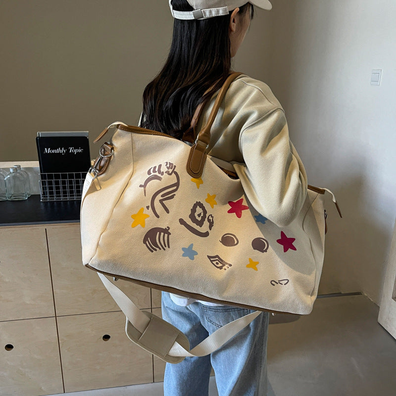 Creative Printed Weekender Duffle Bag Kalsten