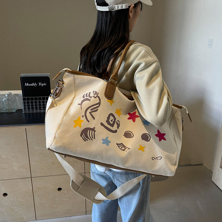 Creative Printed Weekender Duffle Bag Kalsten