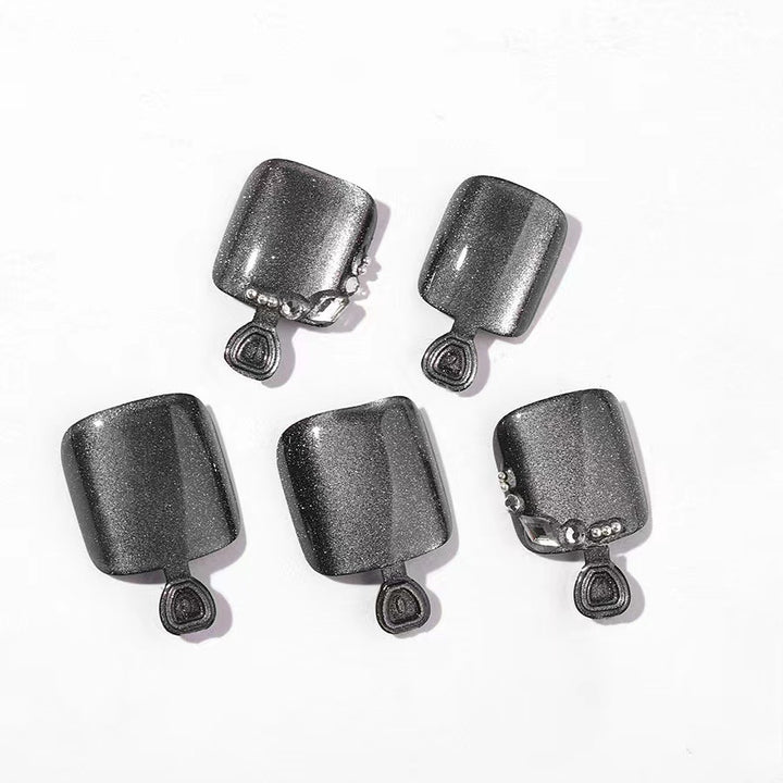Elegant Press-On Toe Nails