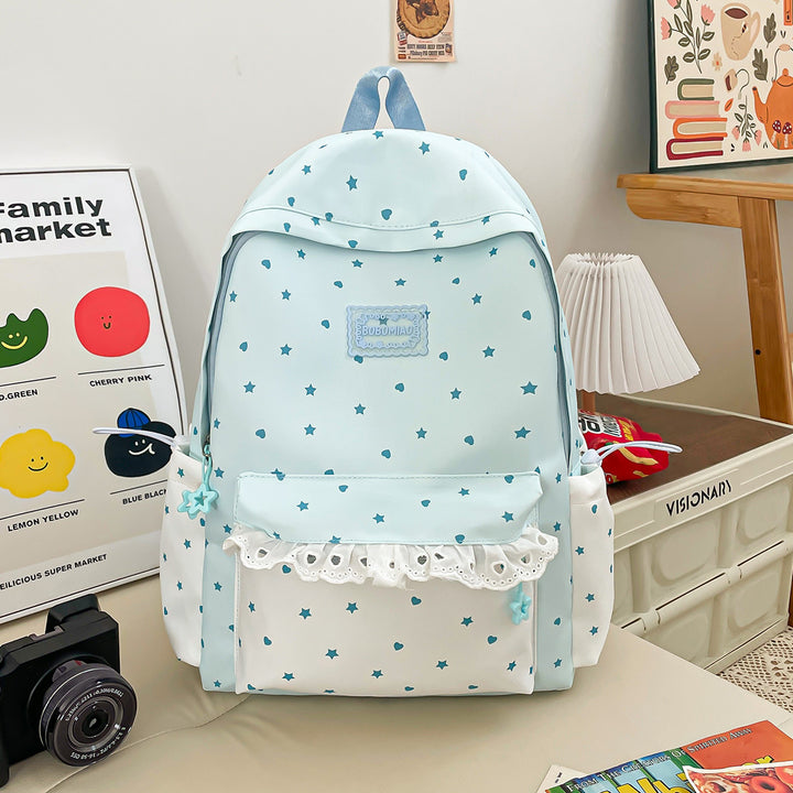 Playful Star-Patterned Backpack Kalsten