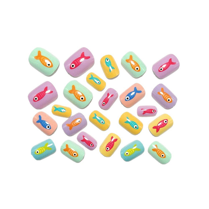 Creative Fish Design Art Nails Kalsten