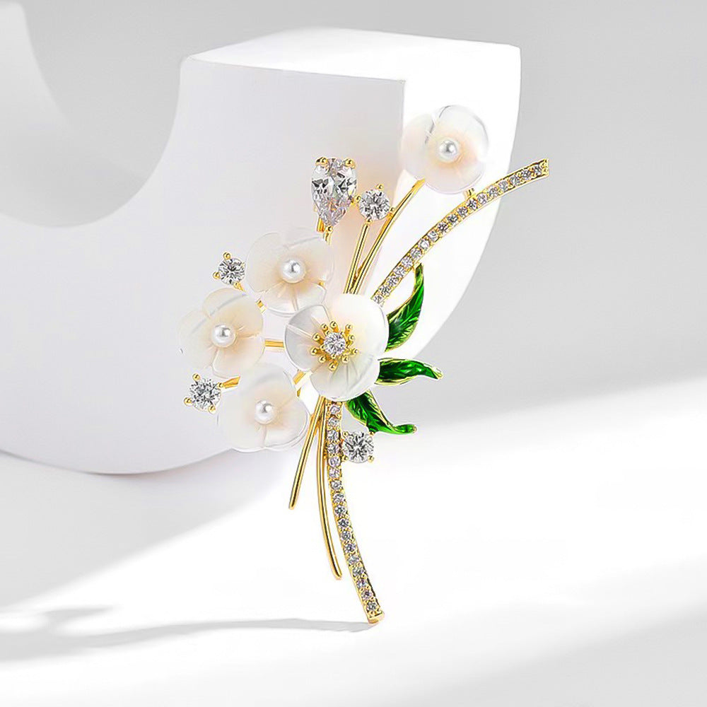 Exquisite Flower Brooch Kalsten