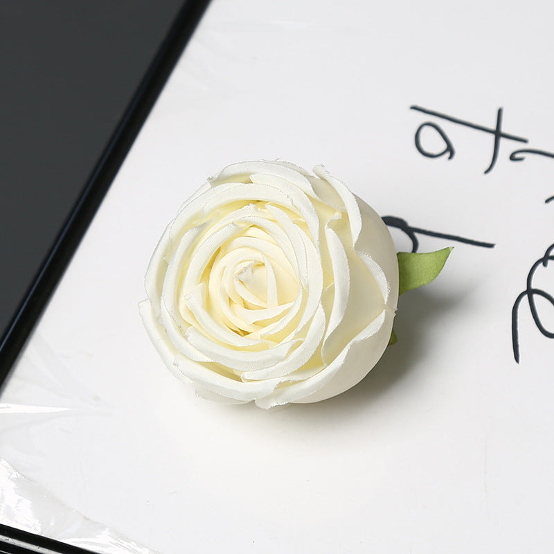 Decorative Satin Rose for Home Decor Display