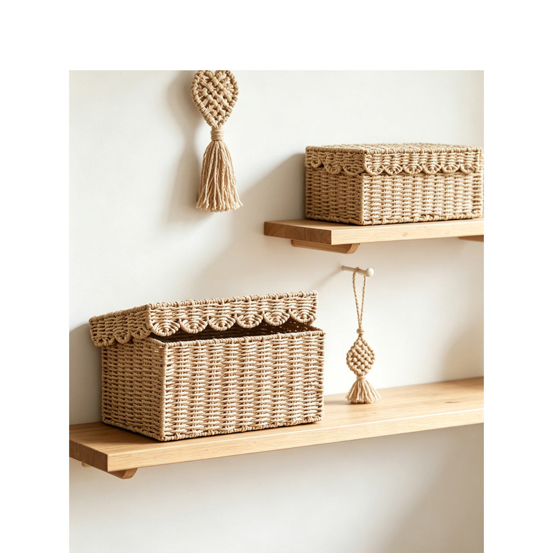 Basket with lid Kalsten
