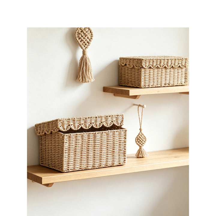 Basket with lid Kalsten