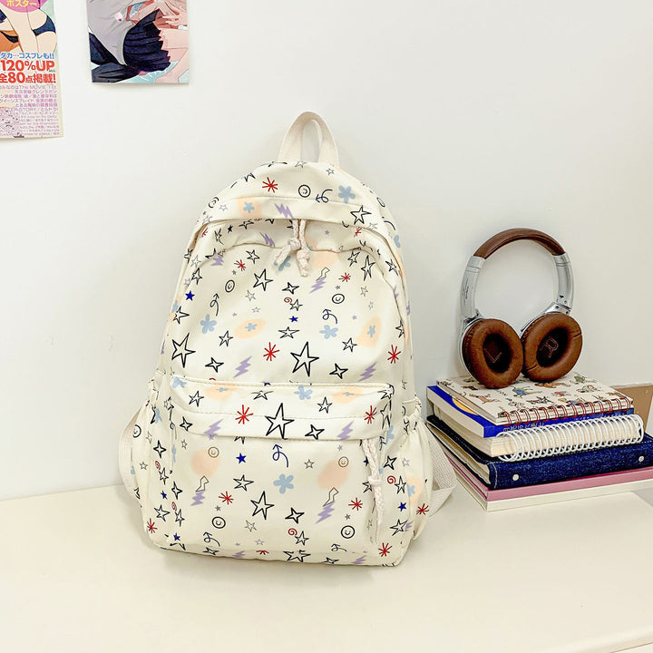 Stylish Patterned School Backpack Kalsten