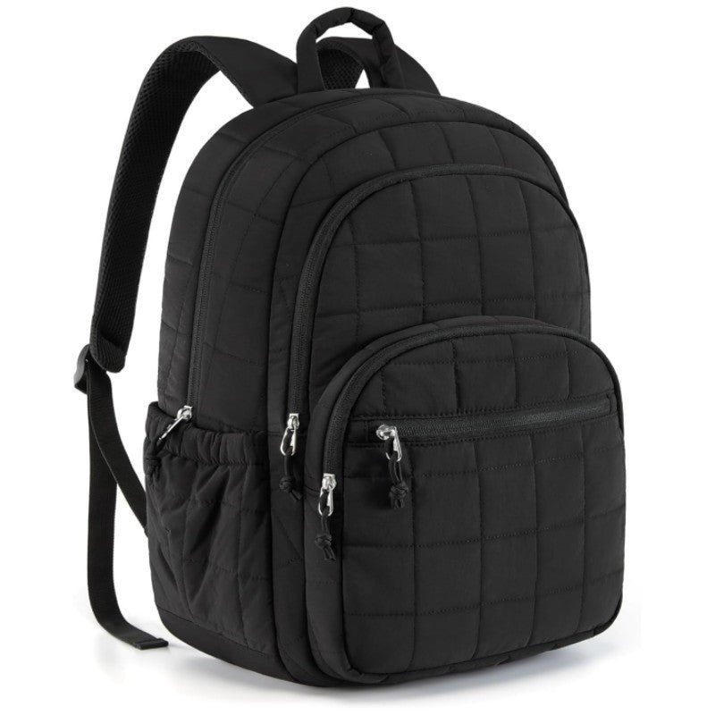 Fashionable backpack with padded interior and multiple compartments Kalsten