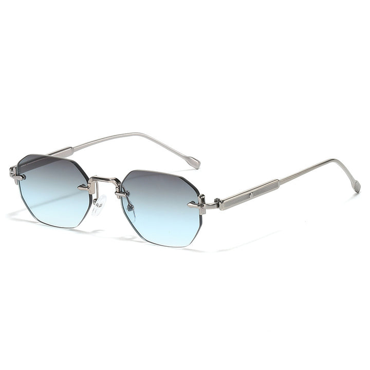 Chic Oversized Octagonal Sunglasses with Elegant Metal Accents Kalsten
