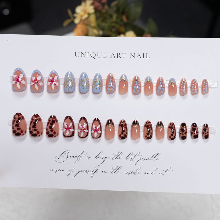 Artistic Press-On Nails