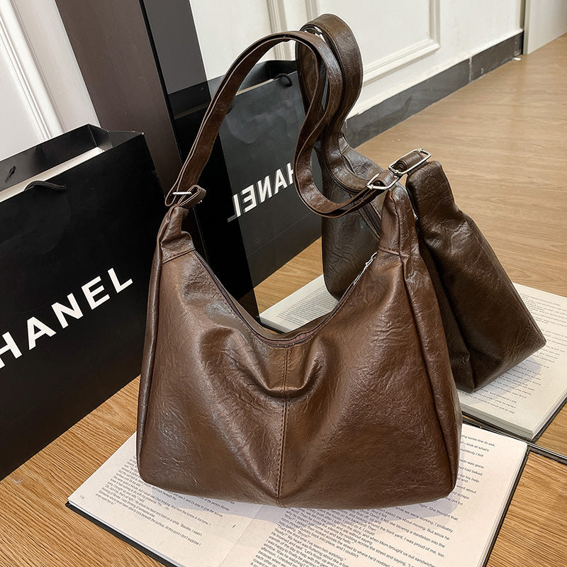 Soft Leather Hobo Bag