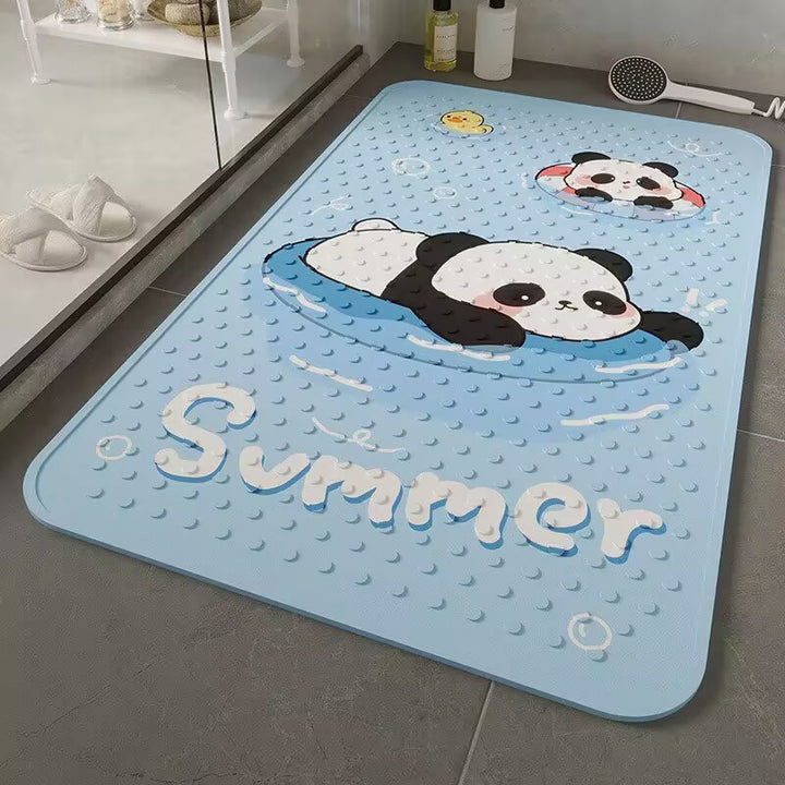 Cartoon-Themed Bath Mat Kalsten