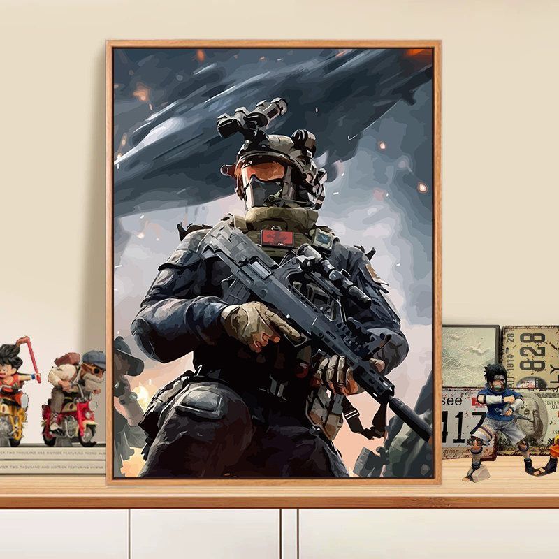 Action Hero Art Print Kalsten