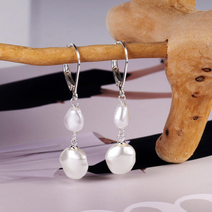 Pearl Drop Earrings Kalsten