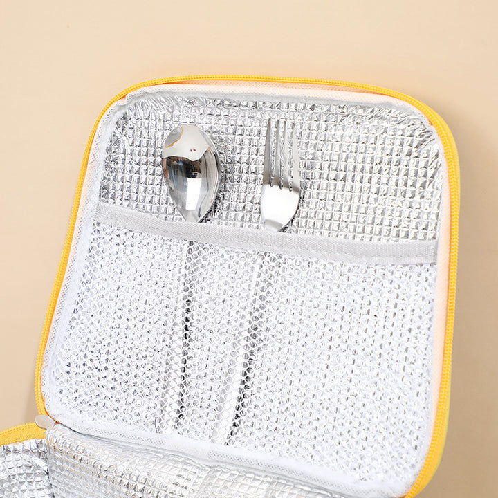 Insulated Multi-Pocket Lunch Organizer
