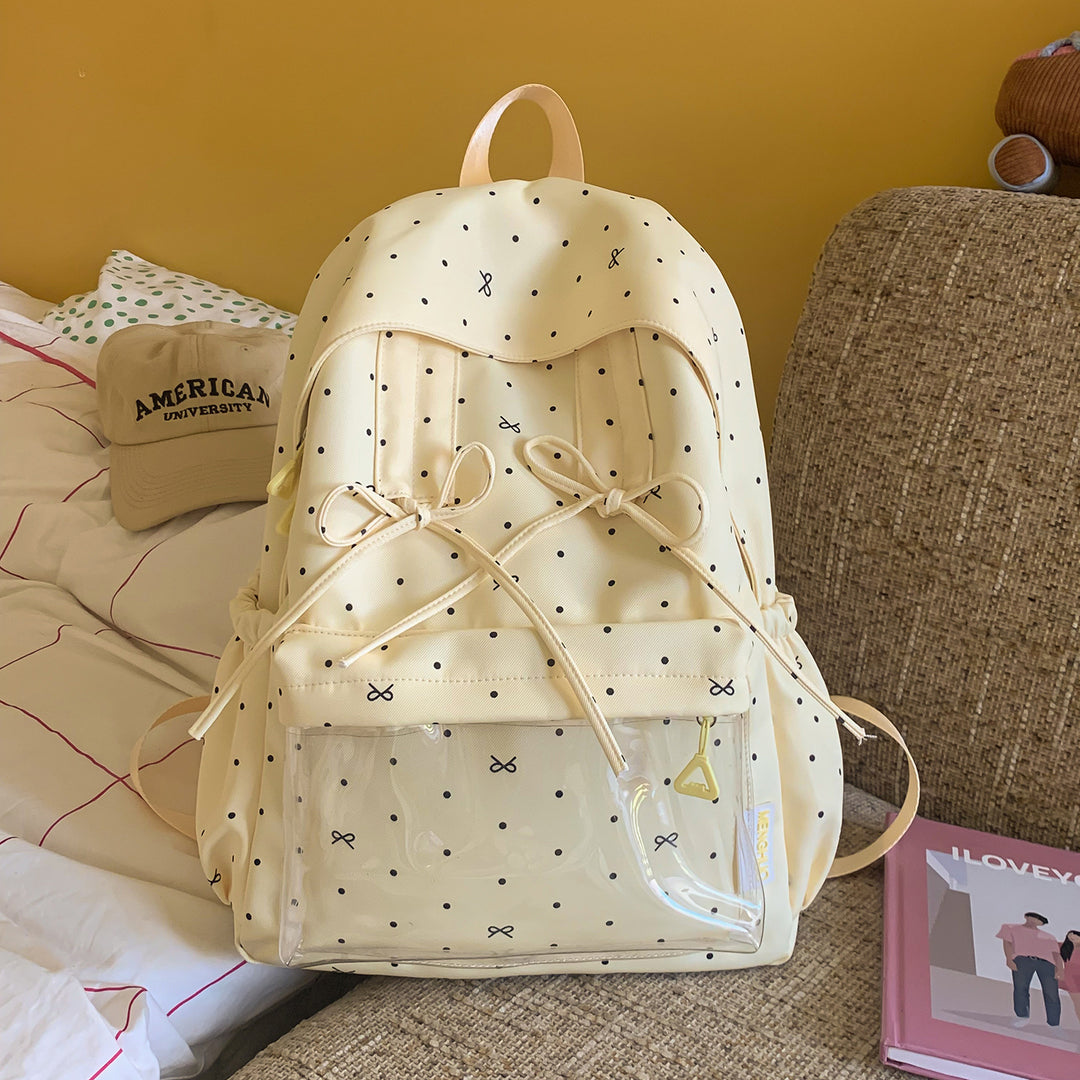 Playful Lightweight Printed Backpack Kalsten