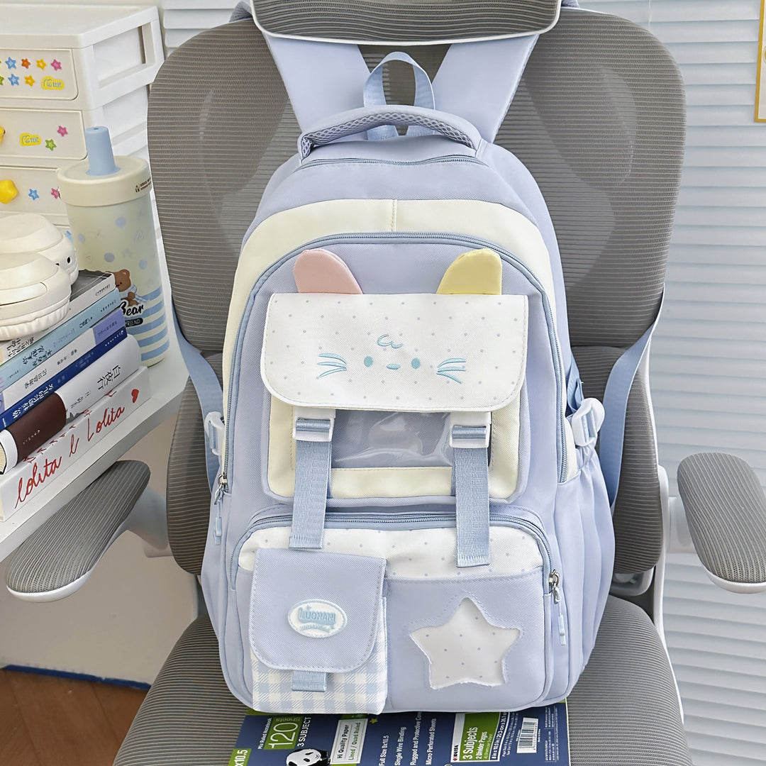 Cute Cat-Ear Themed Backpack Kalsten
