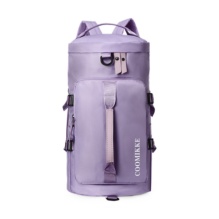 Sporty Backpack With Expandable Main Compartment Kalsten