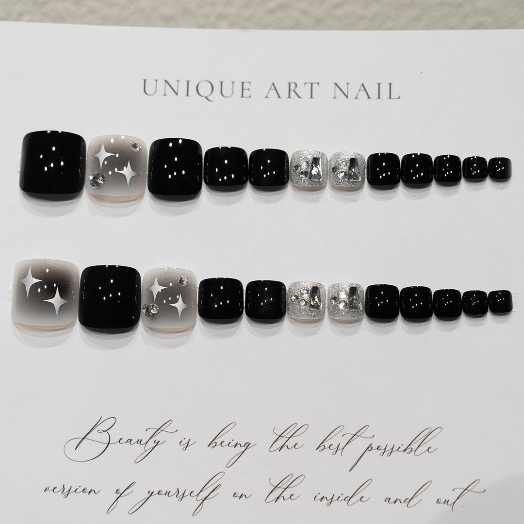 Decorative Pedicure Nail Art