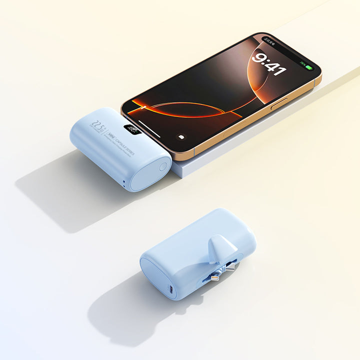 Portable power bank with integrated charger Kalsten