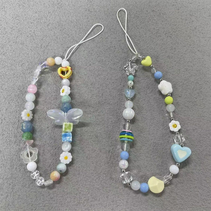 Charming Beaded Butterfly Lanyard Kalsten