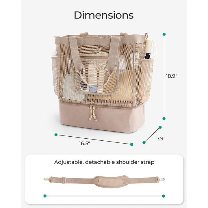 Multifunctional cooler bag with practical outer pockets Kalsten