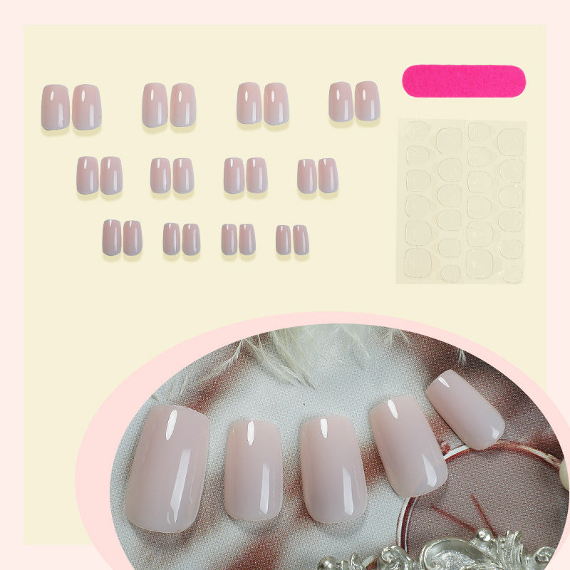 Fake nail set with shiny finish and ergonomic fit Kalsten