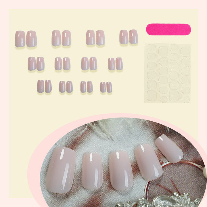Fake nail set with shiny finish and ergonomic fit Kalsten