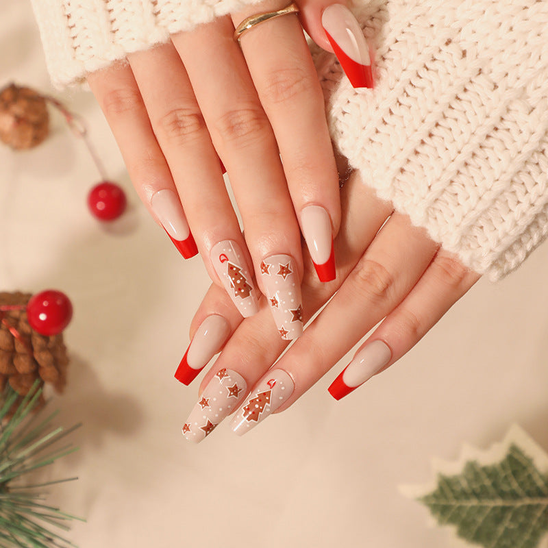 Artful Nail Art with Festive Christmas Design Kalsten
