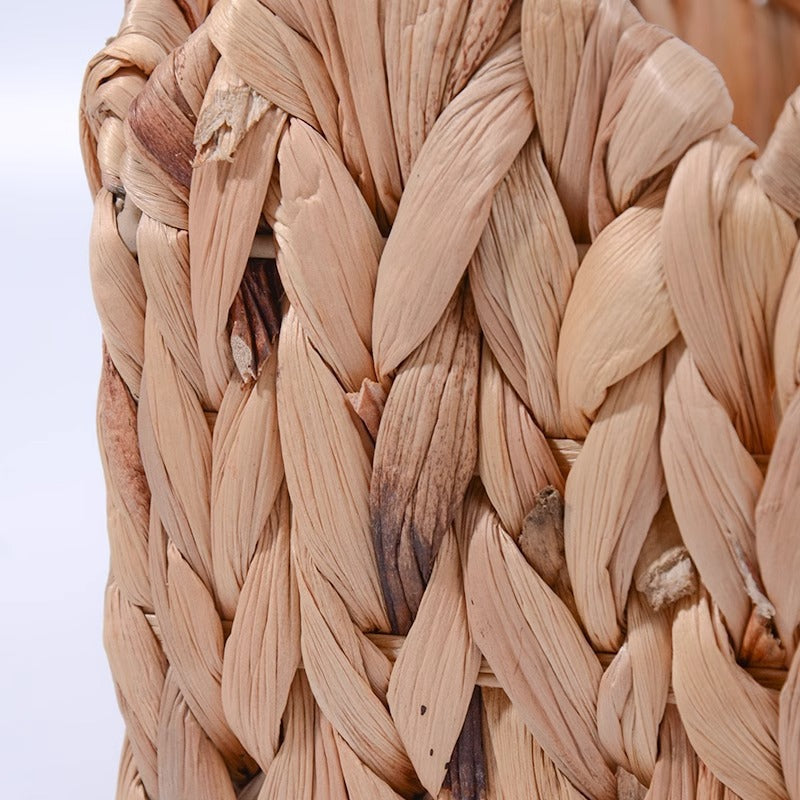 Handcrafted Natural Woven Storage Bin Kalsten