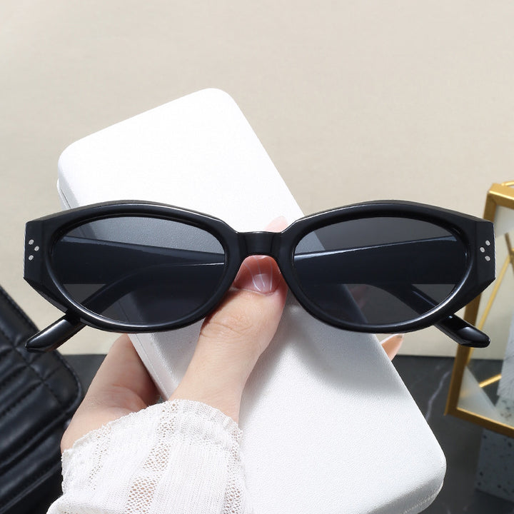 Ladies' trendy sunglasses with animal print and stylish frame Kalsten