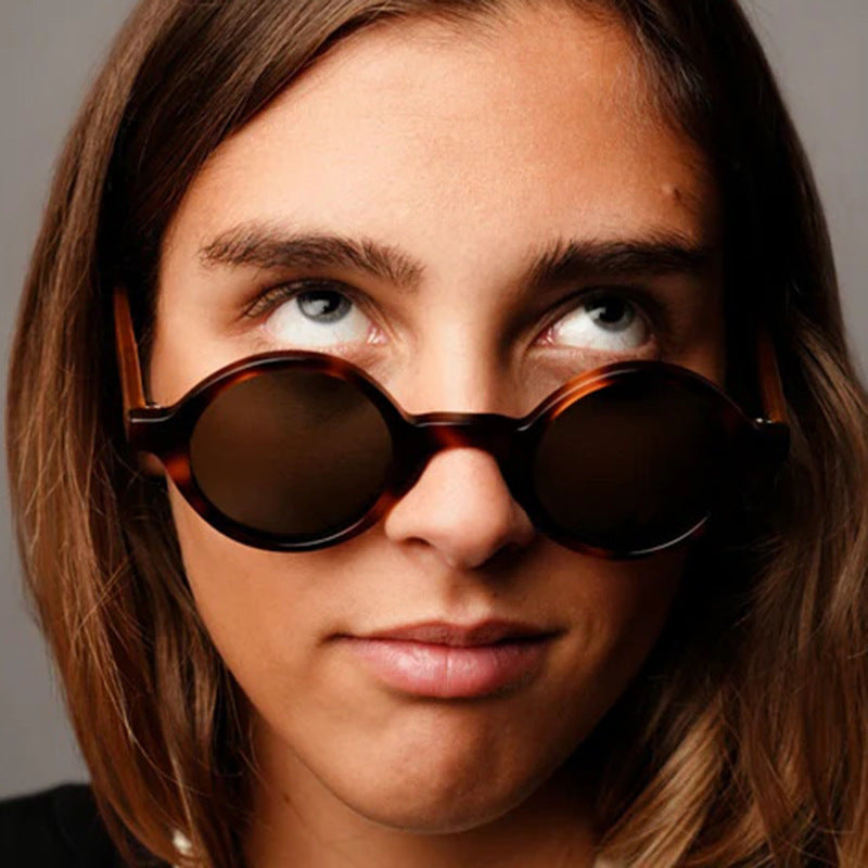 Women's round sunglasses with innovative design and UV protection Kalsten