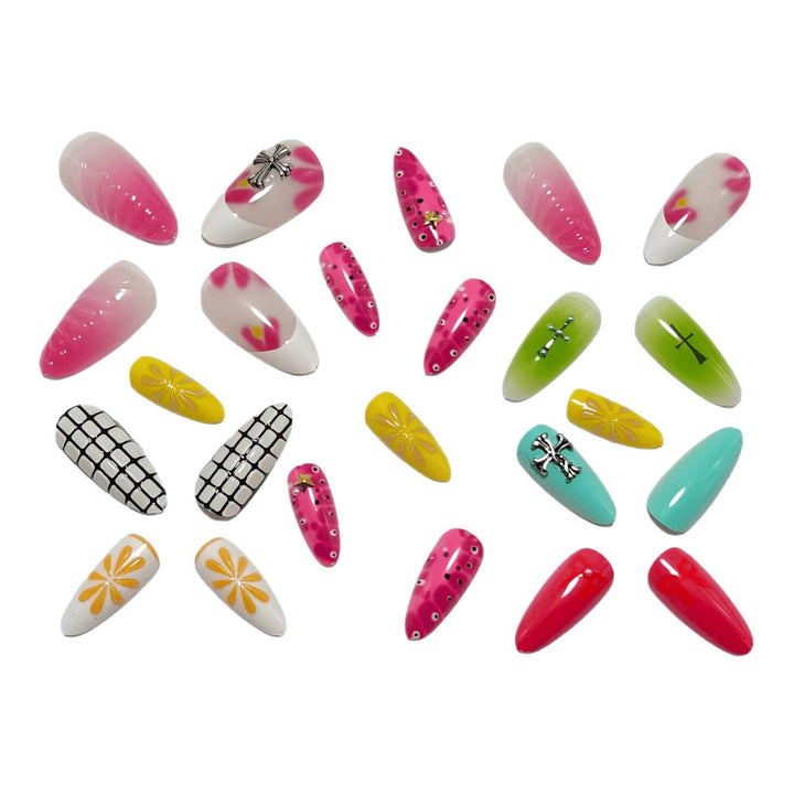 Artistic Nail Art Set with Elegant Designs Kalsten