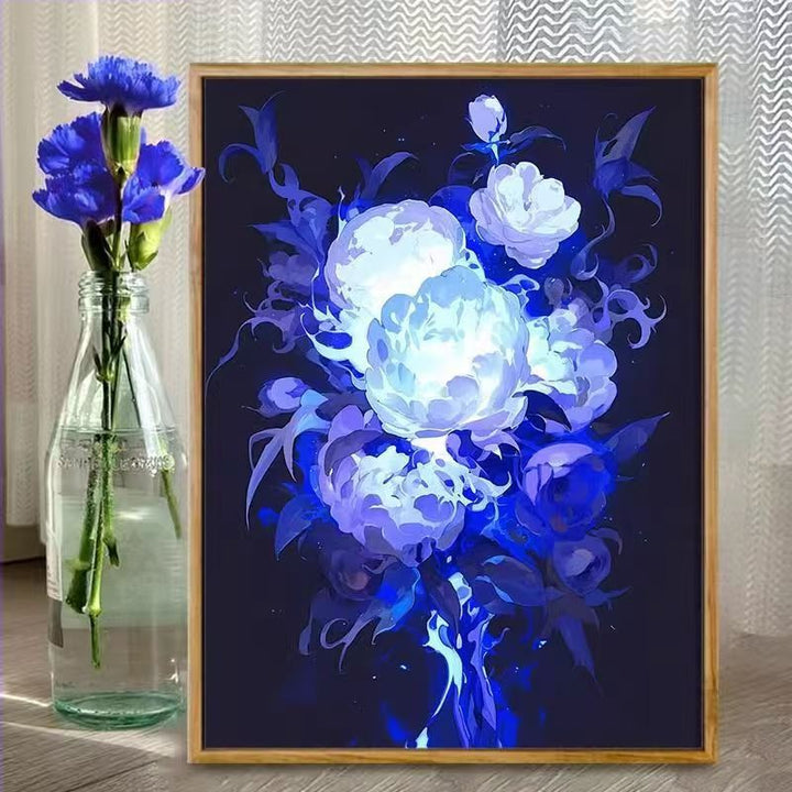 Floral Fantasy Illustration Art Print Kalsten