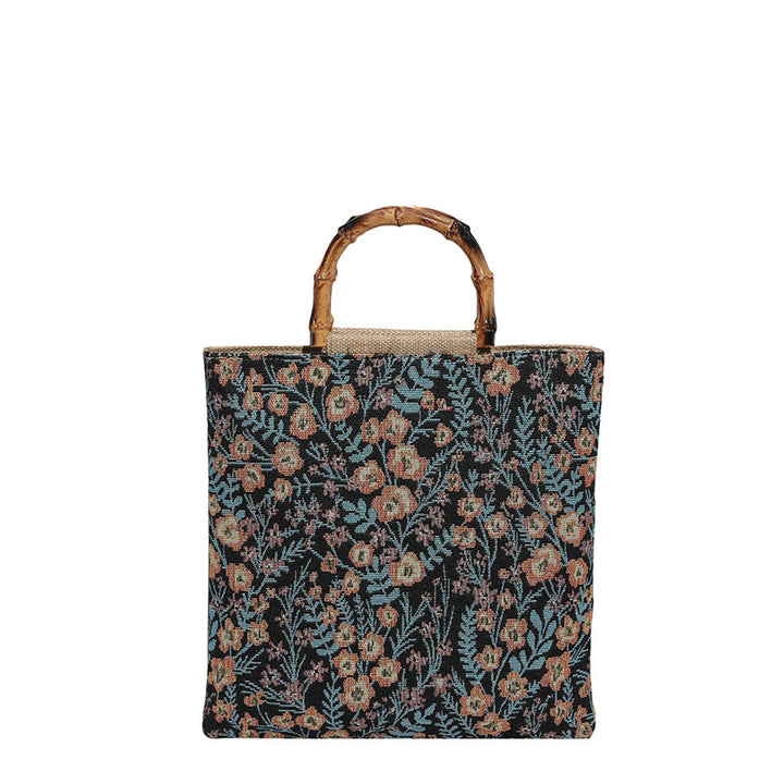 Floral Patterned Gourmet Tote