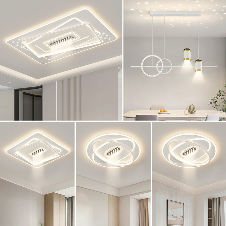 Modern Minimalist LED Ceiling Light Fixture