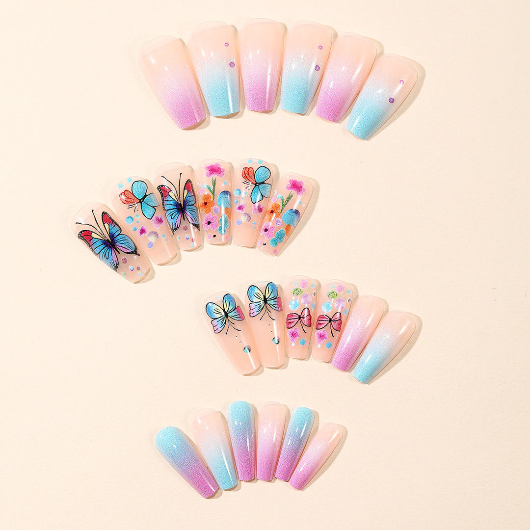 Artistic Butterfly Nail Decoration Set Kalsten