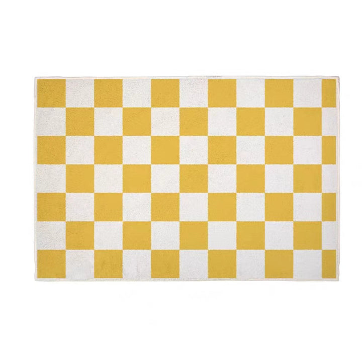 Stylish Checkered Bath Mat Kalsten