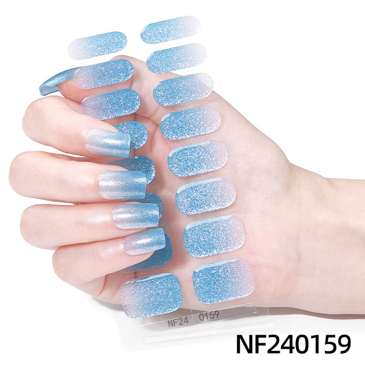 Elegant French Tip Nail Wraps