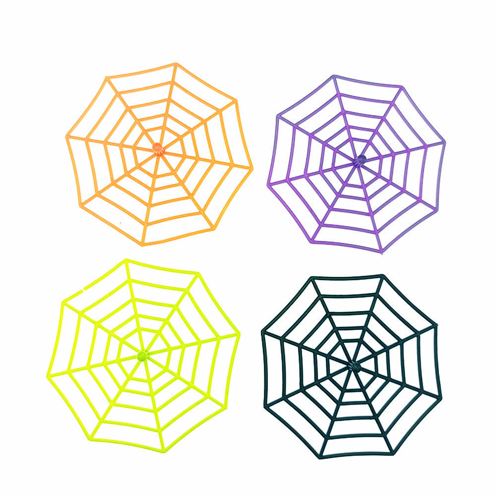 Halloween Themed Decor Spider Web Set Kalsten