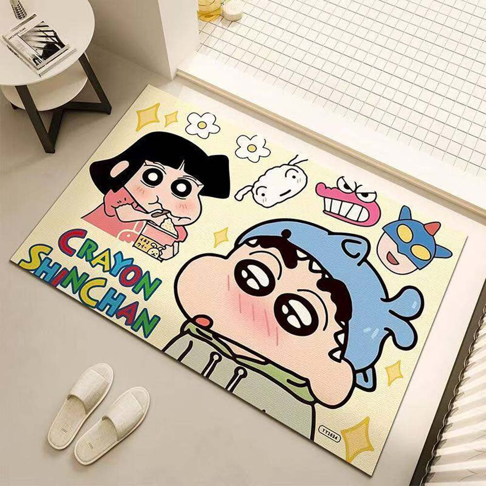Cartoon-Themed Floor Mat