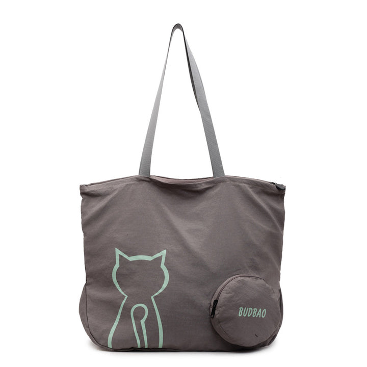 Tote bag with stylish cat design and generous storage space Kalsten