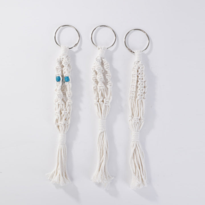 Key jewelry with macrame design Kalsten