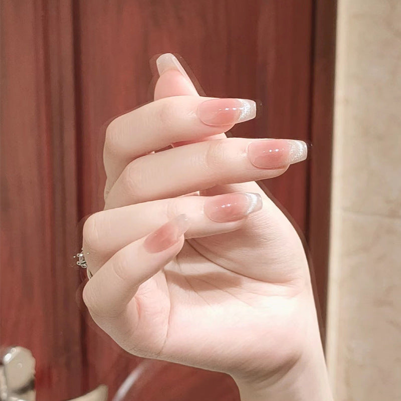 Elegant French Tip Press-On Nails Kalsten 1789389459