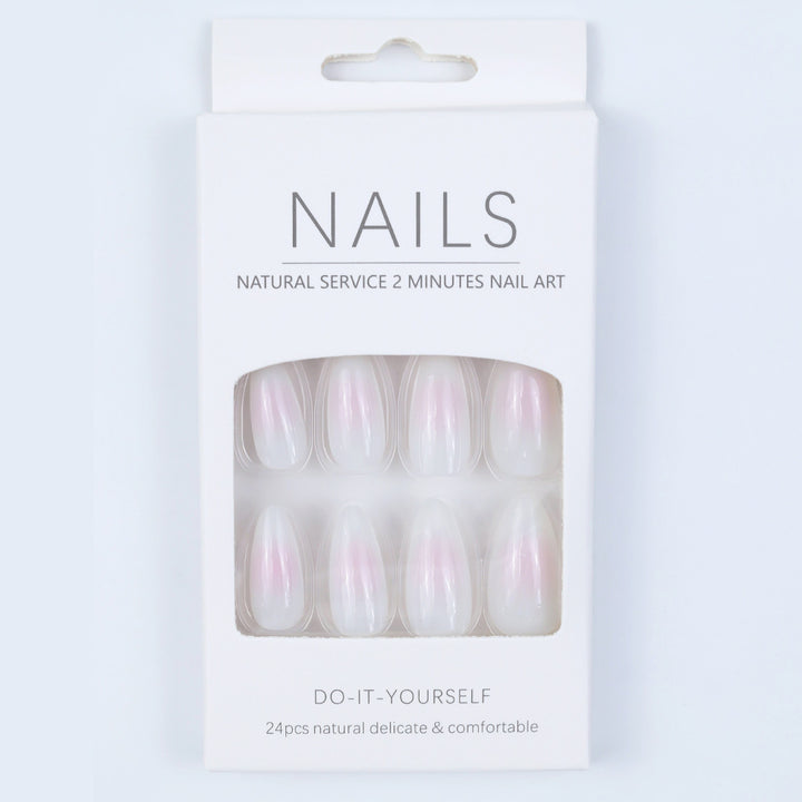 Artificial nails with elegant shine and soft gradient Kalsten